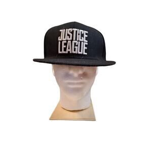 Justice League Movie Embroidered Graphic Under Bill Baseball Hat Snapback Cap